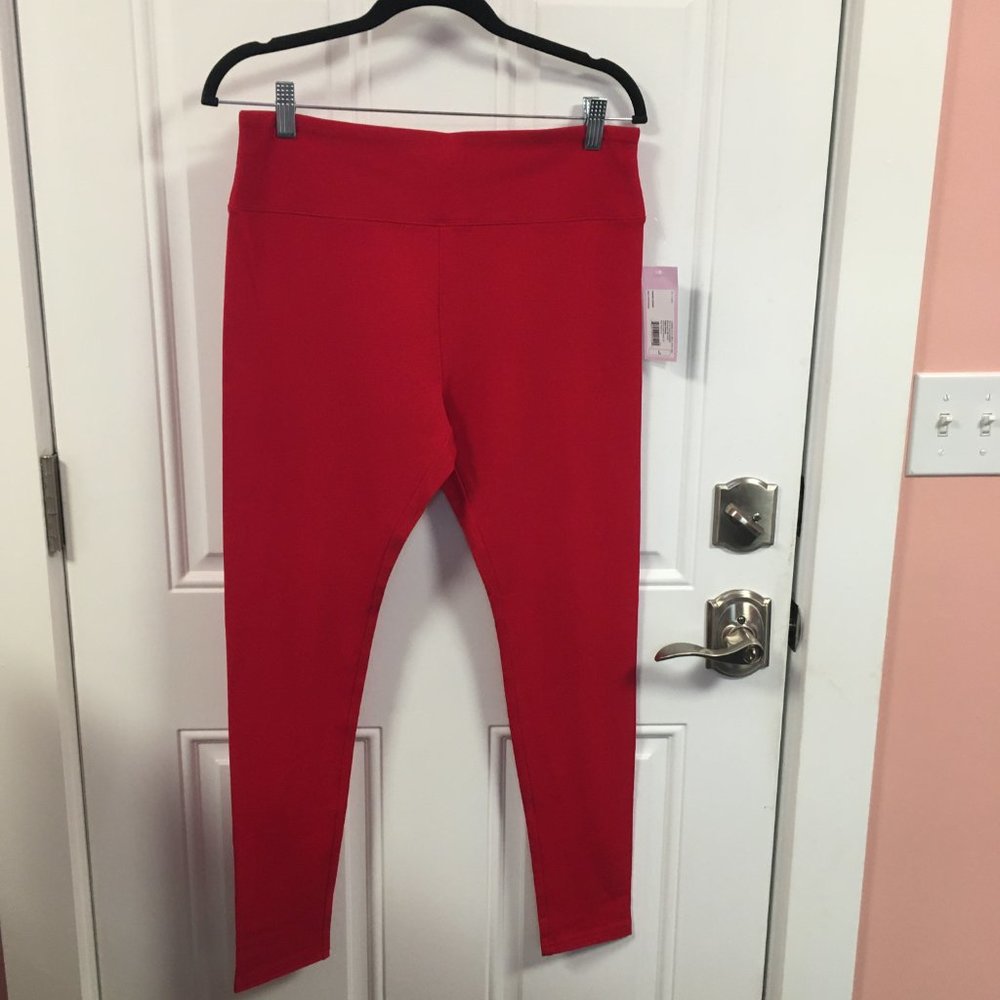 Womens Wild Fable High Rise Stretch Red Skinny Leggings Choose Size